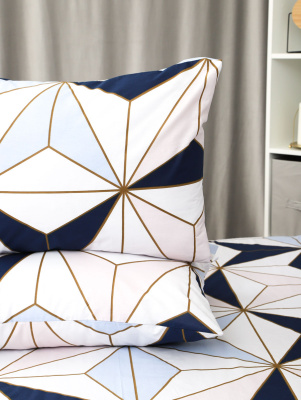 Наволочка поплин Галактика белый